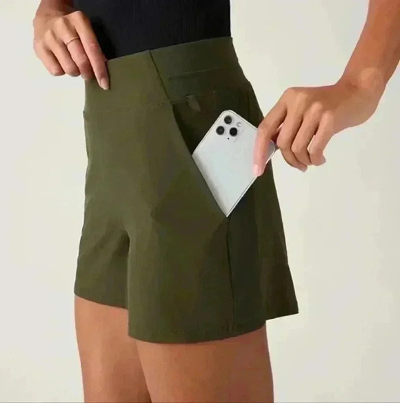 ATHLETA Brooklyn Mid Rise Short - Picture 2 of 5